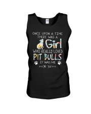 Pitbull Girl Unisex Tank thumbnail