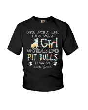 Pitbull Girl Youth T-Shirt thumbnail
