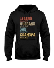 Father Legend Husband Dad Grandpa Hooded Sweatshirt tile