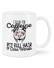Pitbull I Run On Caffeine Mugs tile