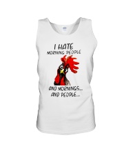 I HATE PEOPLE Unisex Tank tile