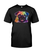 Pug - Perfect Gift For Christmas Classic T-Shirt front
