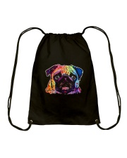 Pug - Perfect Gift For Christmas Drawstring Bag thumbnail
