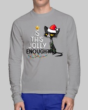 CAT IS THIS JOLLY ENOUGH Long Sleeve Tee lifestyle-unisex-longsleeve-front-1