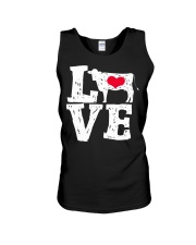 Cows- Love Unisex Tank thumbnail