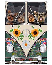 Yorkshire Terrier Peace Love 11x17 Poster thumbnail