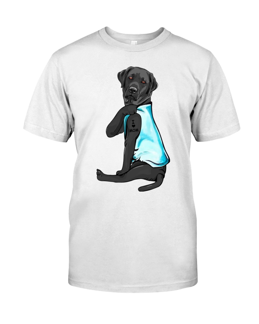 Labrador I Love Mom Classic T-Shirt