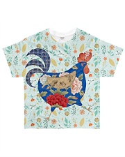 Chicken 3D All-over T-Shirt front