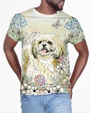 Shih Tzu 3D Dog All-over T-Shirt aos-all-over-T-shirt-lifestyle-front-04
