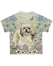 Shih Tzu 3D Dog All-over T-Shirt back