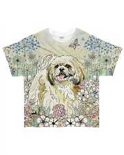 Shih Tzu 3D Dog All-over T-Shirt front