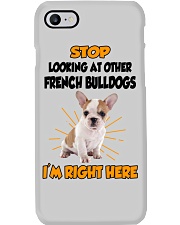 French Bulldogs I'm Here Phone Case thumbnail