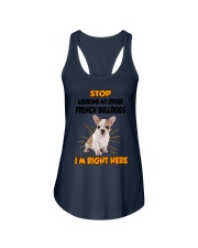 French Bulldogs I'm Here Ladies Flowy Tank thumbnail