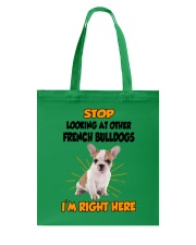 French Bulldogs I'm Here Tote Bag thumbnail