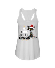 IS THIS JOLLY ENOUGH Ladies Flowy Tank tile