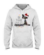IS THIS JOLLY ENOUGH Hooded Sweatshirt front
