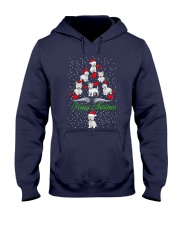 West Highland White Terrier Christmas Hooded Sweatshirt thumbnail