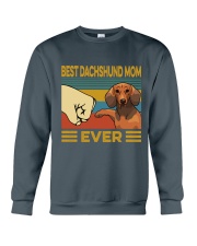Best Dachshund Mom Vintage Crewneck Sweatshirt tile