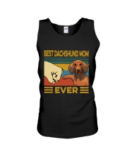 Best Dachshund Mom Vintage Unisex Tank tile