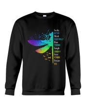 Dragonfly - Smile Often Crewneck Sweatshirt thumbnail