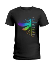 Dragonfly - Smile Often Ladies T-Shirt thumbnail
