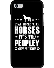 Stay Home With Horses Phone Case thumbnail