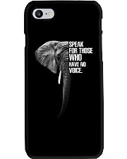 Elephants Speak For Those Who have No Voice Phone Case thumbnail