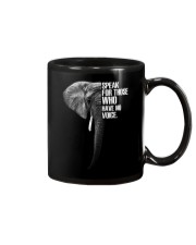 Elephants Speak For Those Who have No Voice Mug thumbnail