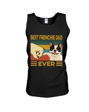 Best Frenchie Dad Vintage Unisex Tank tile
