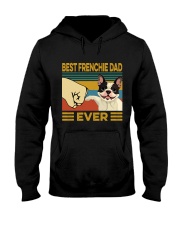 Best Frenchie Dad Vintage Hooded Sweatshirt tile