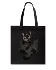 Cat Pocket Tote Bag thumbnail