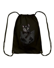 Cat Pocket Drawstring Bag thumbnail