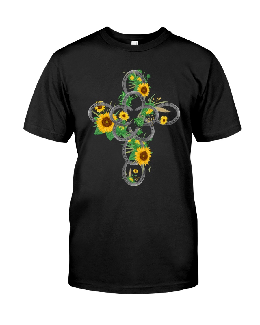 Horse Flower Classic T-Shirt