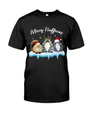 CAT MERRY FLUFFMAS Classic T-Shirt tile