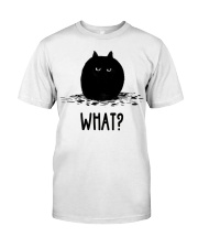 WHAT Classic T-Shirt front