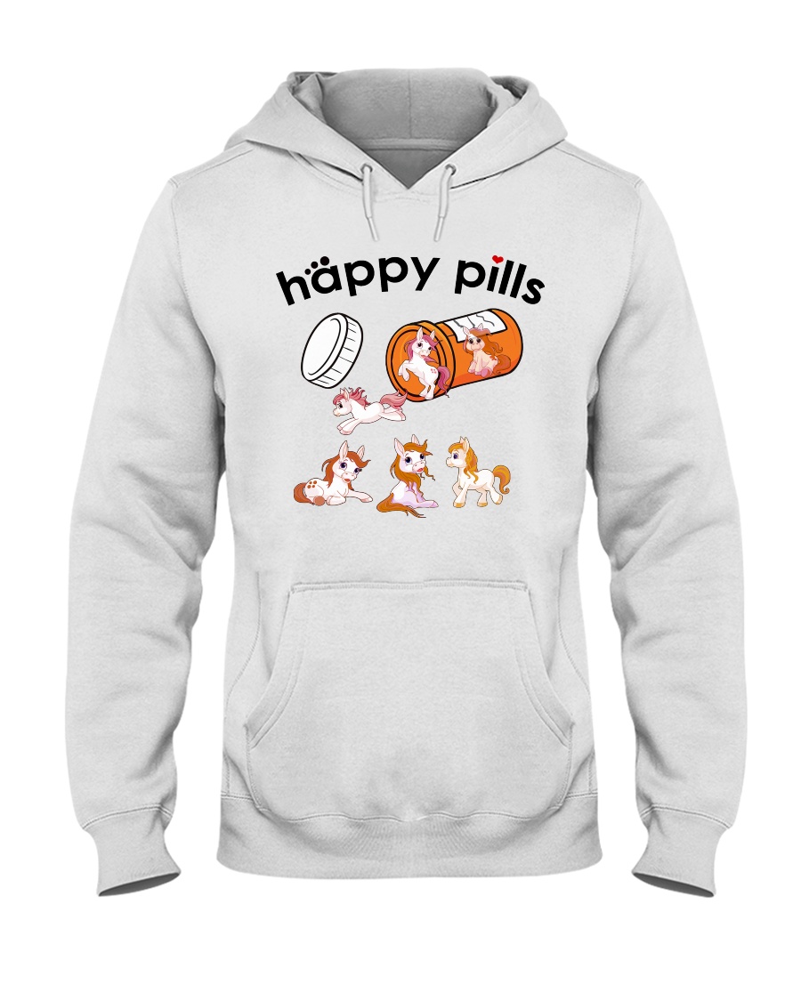 Horse - Happy Pills Hooded Sweatshirt
