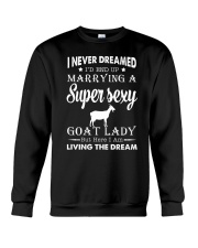 Super Sexy Goat Lady Crewneck Sweatshirt thumbnail