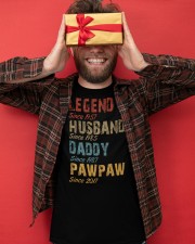 Father Legend Husband Daddy Paw Paw Classic T-Shirt apparel-classic-tshirt-lifestyle-front-80