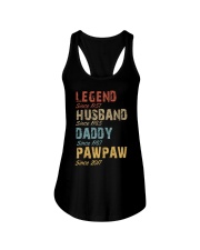 Father Legend Husband Daddy Paw Paw Ladies Flowy Tank tile