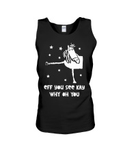 Horse Eff You See Kay Why Oh You Unisex Tank thumbnail