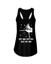 Horse Eff You See Kay Why Oh You Ladies Flowy Tank thumbnail