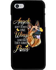 German Shepherd Angel Phone Case thumbnail