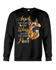 German Shepherd Angel Crewneck Sweatshirt thumbnail