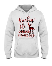 CHIHUAHUA ROCKIN MOM LIFE Hooded Sweatshirt front