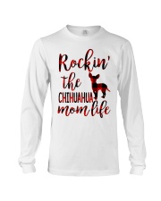 CHIHUAHUA ROCKIN MOM LIFE Long Sleeve Tee tile