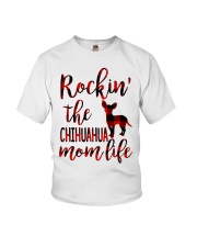 CHIHUAHUA ROCKIN MOM LIFE Youth T-Shirt tile