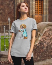 Beagle I Love Dad Classic T-Shirt apparel-classic-tshirt-lifestyle-06
