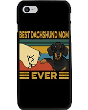 Best Dachshund Black Mom Vintage Phone Case tile