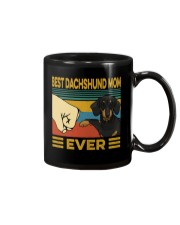 Best Dachshund Black Mom Vintage Mug tile
