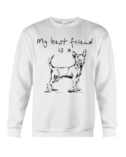 My best friend is Chihuahua Crewneck Sweatshirt thumbnail